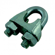 SERRE CÂBLE ETRIER STAND ACIER X D6 SERRE CÂBLE ETRIER STAND ACIER X D6